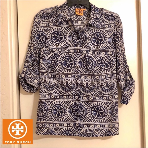 Tory Burch Tops - ⚜️Tory Burch Beautiful Blouse⚜️